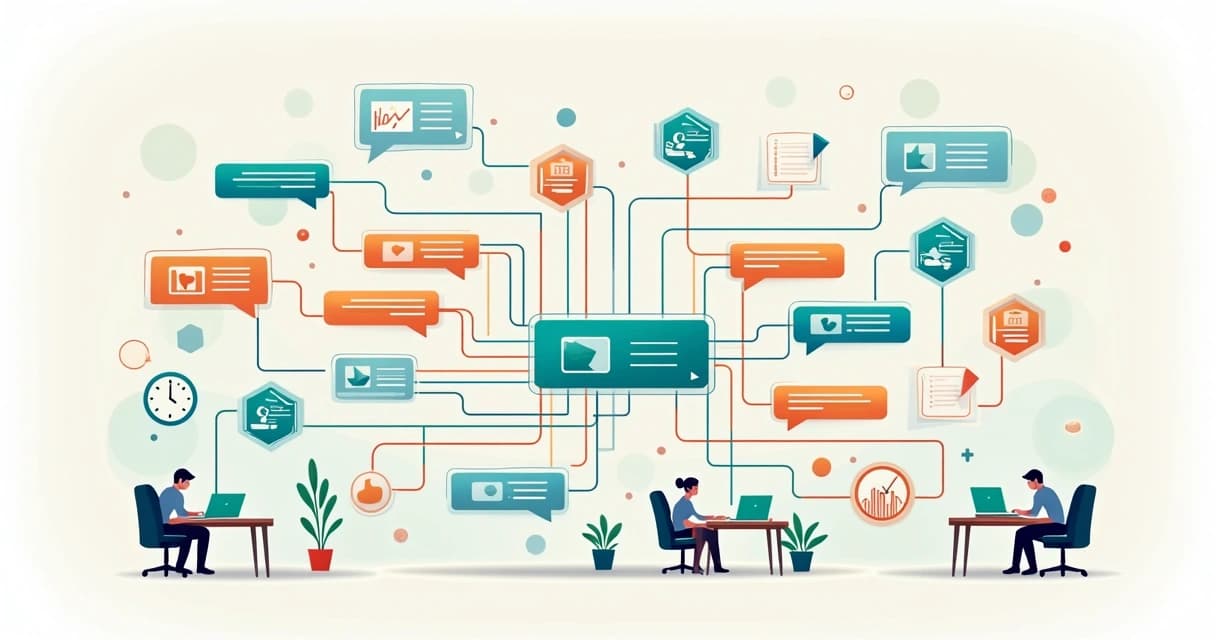 Como organizar projetos complexos usando mapas visuais interativos
